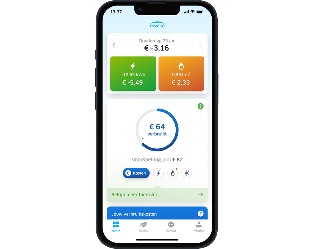 Inzicht in jouw verbruik